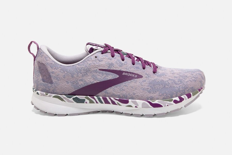 Brooks Revel 4 Road Running Shoes - Womens - Purple/White - UE9724601